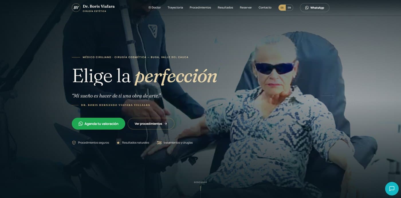Sitio web de Dr. Boris Viafara — Cirugía cosmética